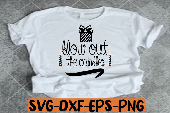 Blow out the Candles SVG Cut File