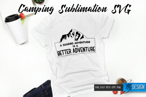 Camping Quote SVG T Shirt Design Review