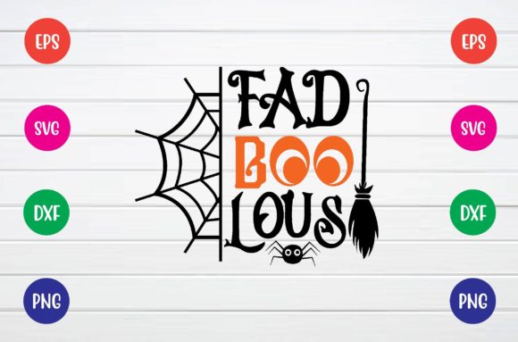 Fad Boo Lous Svg