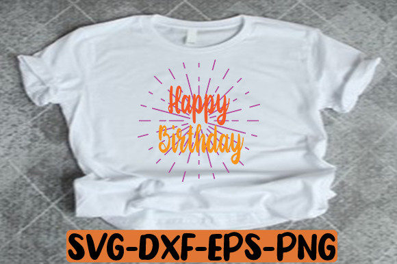 Happy Birthday SVG Cut File