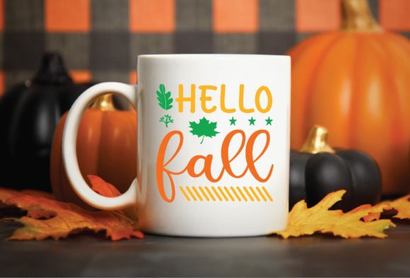 Hello Fall Svg