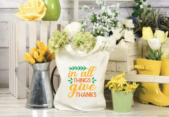 In All Things Give Thanks Svg
