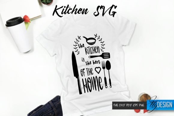 Kitchen Quote SVG. T Shirt Design V25