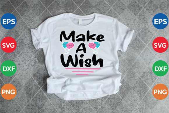 Make a Wish SVG Cut File