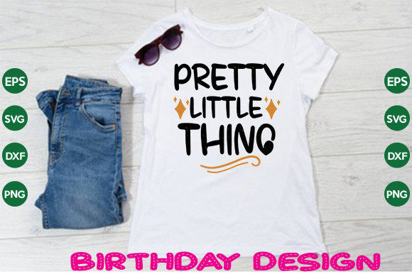 Pretty Little Thing SVG Cut File